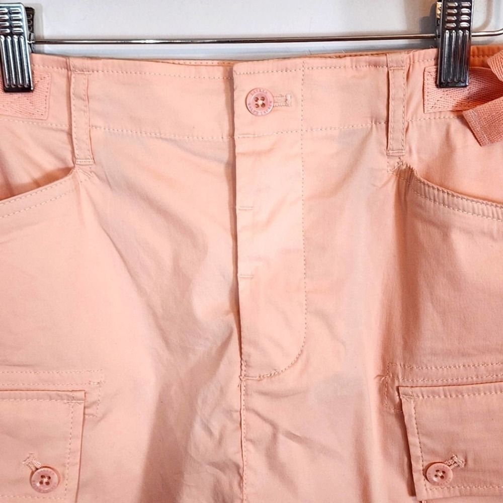 NWT Ralph Lauren Twill Cargo Chino Cotton Stretch Shorts Pale Pastel Pink SZ 10 - Picture 7 of 10